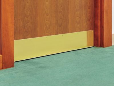 Kick Plates 6 x 34", Brass H7955BRASS Uline