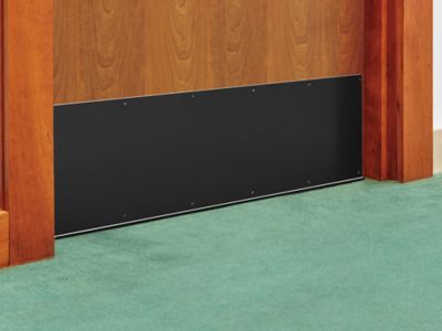 Kick Plate - 10 x 34", Black H-7957BL
