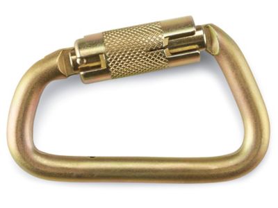 Ryder Carabiner - Ivory/Gold