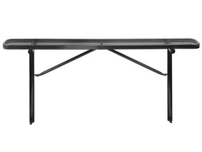  Inground Mount Bench without Back - 6'