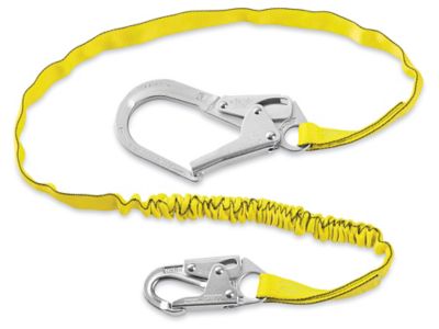 COILED CLIP LANYARD, ELASTOMER W/NYLON – MAC Safety Supplies