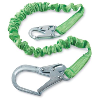 BURTON MAG CHAINLINK ANK グリーン/ブルースレート Miller® Manyard™ II Shock Absorbing Lanyard with Rebar Hook - 6' H
