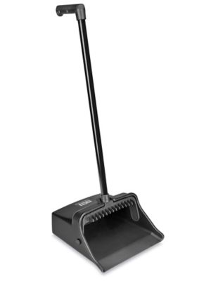 HandyPan Heavy Duty Dustpan, Gray- Large Dust Pan Made in the USA with  Tight Seal Lip to Keep Dust, Dirt, Debris In-Great for Home, Shop, Garage  Use-Stackable, Standing Dustpan for Wet or