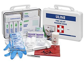 Uline First Aid Kit - Alberta, 2-10 Person H-7997