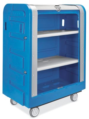 Security Poly Bulk Truck - 38 Bushel, Blue H-8026BLU