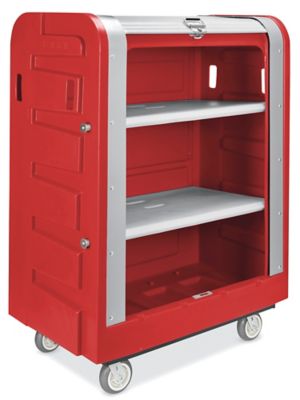 Security Poly Bulk Truck - 38 Bushel, Red H-8026R