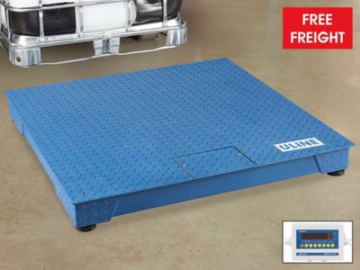 High Capacity Low Profile Floor Scale 4 x 4
