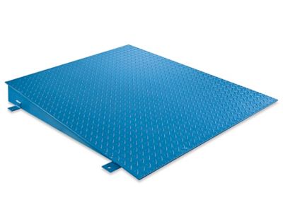 Rampe optionnelle pour balance de plancher haute capacité – 4 x 4 pi, 20 000 lb