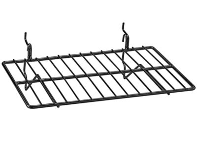 Wire Shelves - 12 x 8", Black H-8035BL