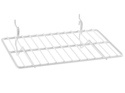 Wire Shelves - 12 x 8", White H-8035W