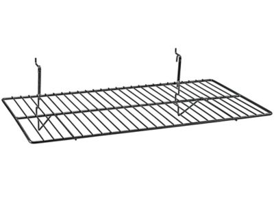 Wire Shelves - 24 x 12", Black H-8036BL