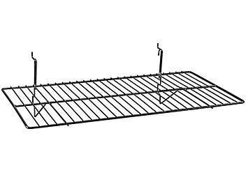 Wire Shelves - 24 x 12", Black H-8036BL