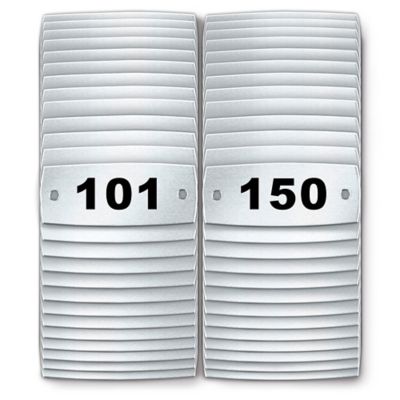 Locker Number Plates #101-150 H-8048