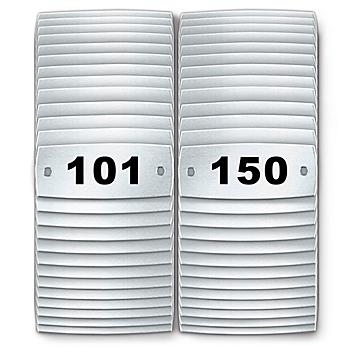 Locker Number Plates #101-150 H-8048