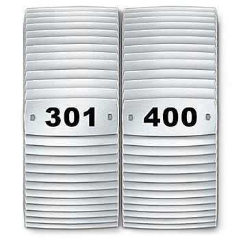 Locker Number Plates #301-400 H-8051