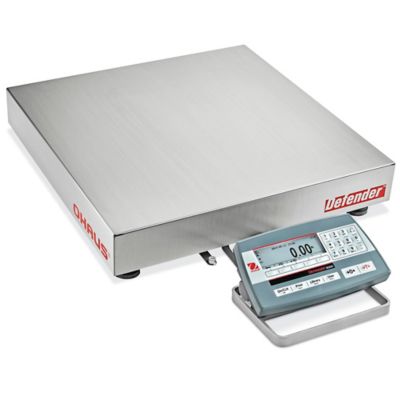 OHAUS Defender® 5000 Digital Scale - 500 lbs x .02 lb H-8107 - Uline