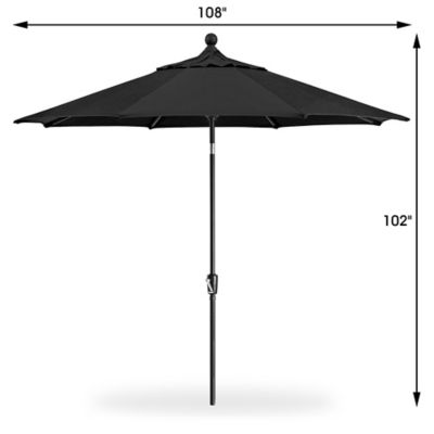 home decorators collection 8.9 ft cantilever patio umbrella in black 10ft Square Offset Sunbrella and poolside areas PURPLE LEAF Patio Outdoor Umbrella