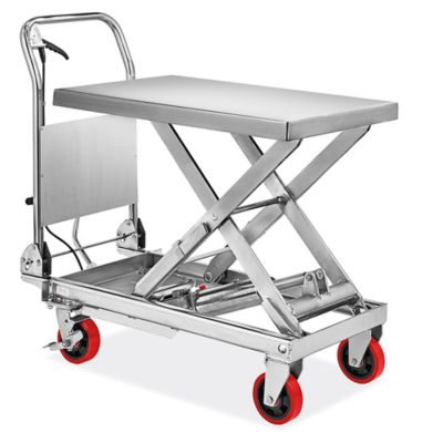 Stainless Steel Lift Table - Standard, 32 x 20", 660 lb H-8173