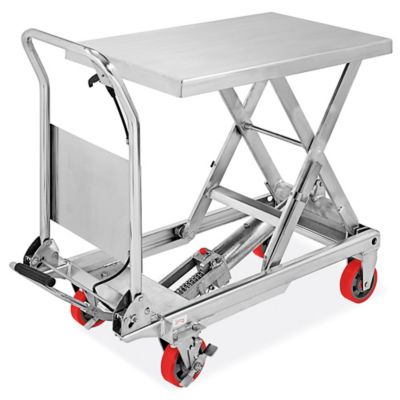 Stainless Steel Lift Table - Standard, 32 x 20
