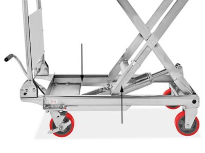 Stainless Steel Lift Table - Standard, 32 x 20