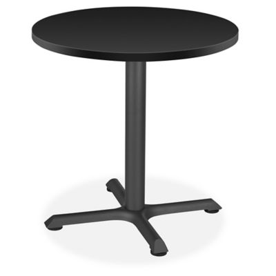 Classic Café Table - 30" Diameter, Black H-8183BL