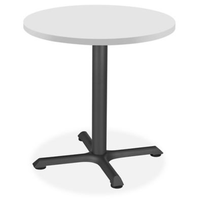 Classic Café Table - 30" Diameter, Light Gray H-8183GR