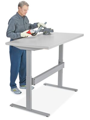 Electric Adjustable Height Workbench - 60 x 30