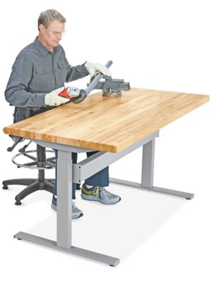 Electric Adjustable Height Workbench - 60 x 30