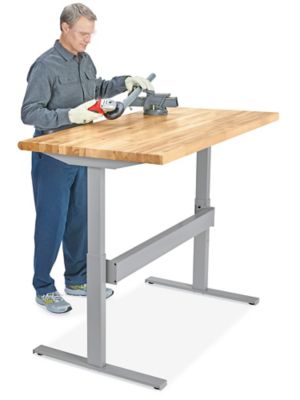 Model MSVII Millennium Workbench, Electric Height Adjustable Workbench, Proline