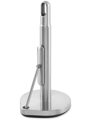 simplehuman® Paper Towel Holder - Countertop with Arm H-8191 - Uline