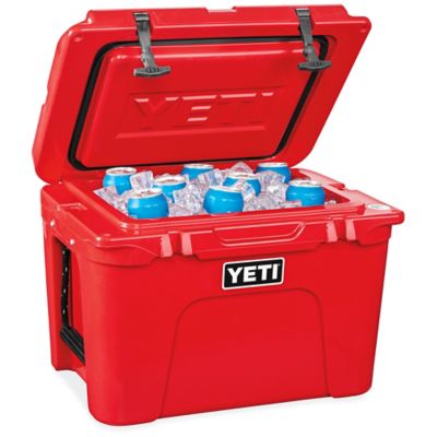 YETI® Cooler - Red H-8193R - ULINE