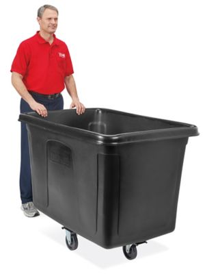 Rubbermaid&reg; Cube Truck - 16 Bushel H-8195
