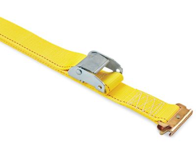 Uline Cam Buckle Tie-Downs - E-Track, 2 x 12', 2,500 lb Capacity