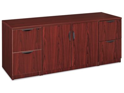 Classic Storage Credenza Mahogany H8224MAH Uline