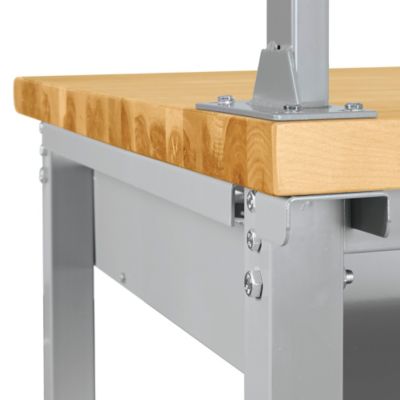 Packing Station Starter Table - 96 x 36, Maple Top H-8226-MAP - Uline