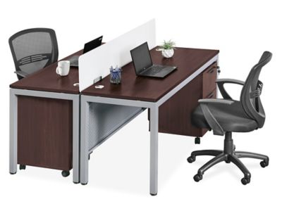Downtown Office Workstation - 2-Person Back-to-Back, 60 x 48