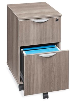 Downtown Office Workstation - 4-Person Back-To-Back, 120 x 48, Gray - ULINE - H-8249