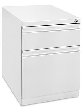 Collaboration Mobile Pedestal File - 2-Drawer, White H-8260W