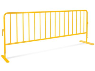 Portable Safety Barrier - Powder Coated, Flat Feet H-8269