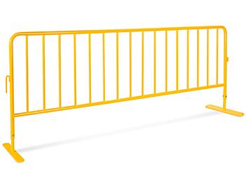 Portable Safety Barrier - Powder Coated, Flat Feet H-8269