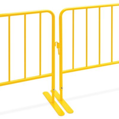 Barrière de sécurité portative galvanisée – Pattes plates H-8270 - Uline