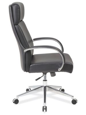 Leather Executive Conference Chair Black