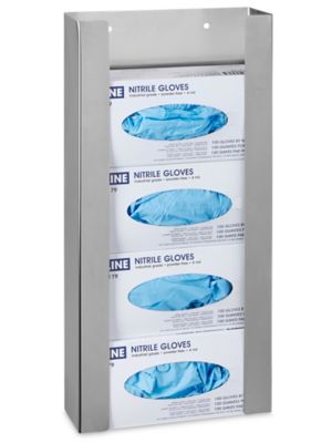 Glove Dispenser - Quadruple Stainless Steel H-8279