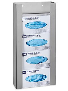 Glove Dispenser - Quadruple Stainless Steel H-8279