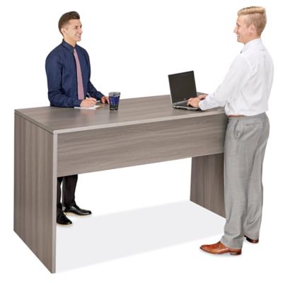 Downtown Standing Height Table - 72 x 36", Gray H-8280