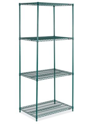 Epoxy Wire Shelving Unit - 36 x 24 x 86"