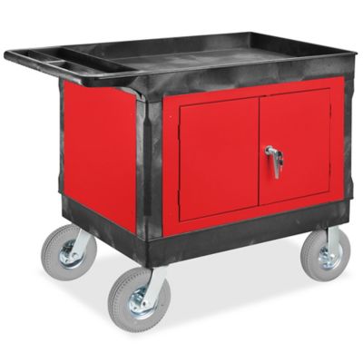 32.5'' H x 25.63'' W Utility Cart with Wheels