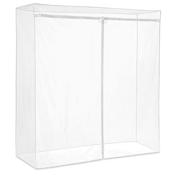 Mobile Shelving Cover - 60 x 18 x 63", Clear H-8320C