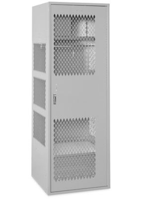 Gear Locker with Door - 1 Wide, Unassembled, 24" Wide, 24" Deep