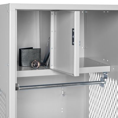 Gear Locker with Door - 1 Wide, Unassembled, 24